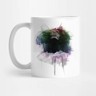 Man - grunge style Mug